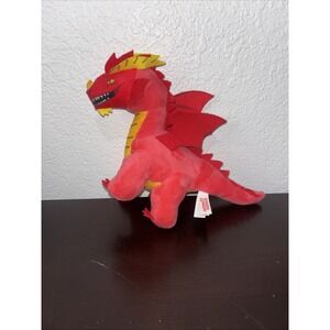 Dungeons & Dragons Red Dragon Magical Game Plush Stuffed‎ Animal Doll Toy 8"